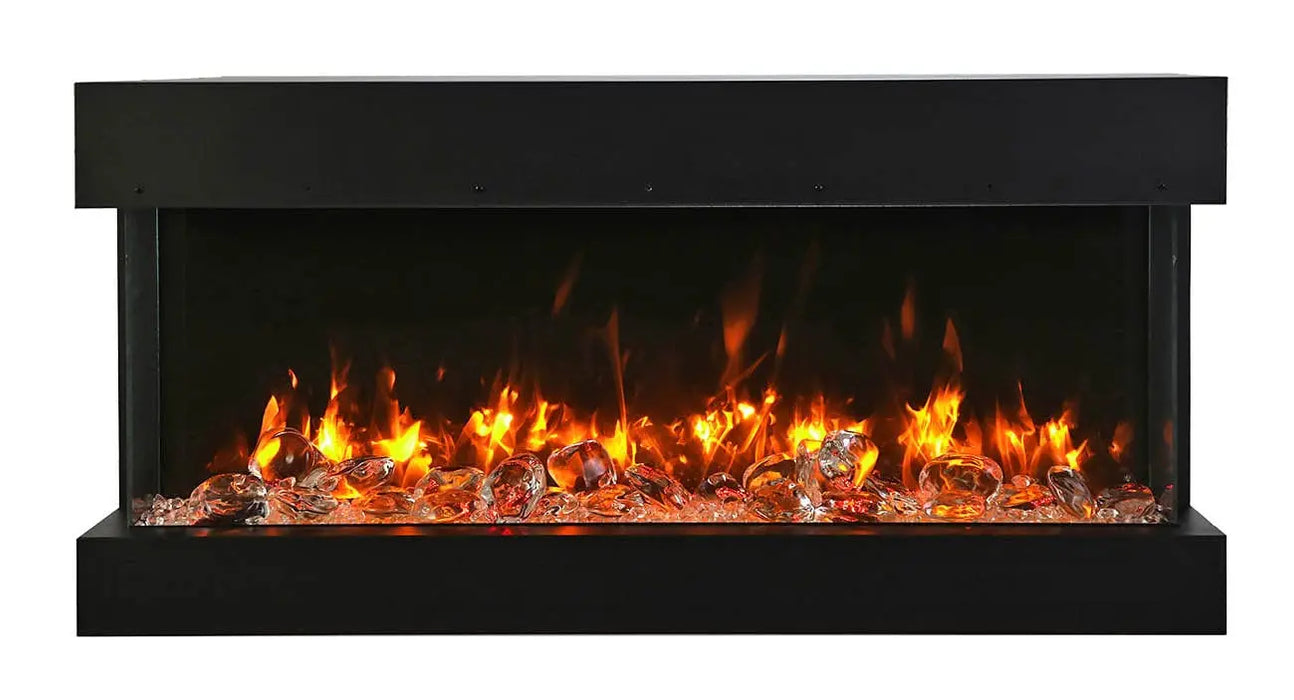Remii Bay Slim 50" 3 Sided Electric Fireplace Remii