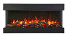 Remii Bay Slim 50" 3 Sided Electric Fireplace Remii