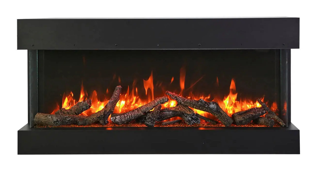 Remii Bay Slim 50" 3 Sided Electric Fireplace Remii