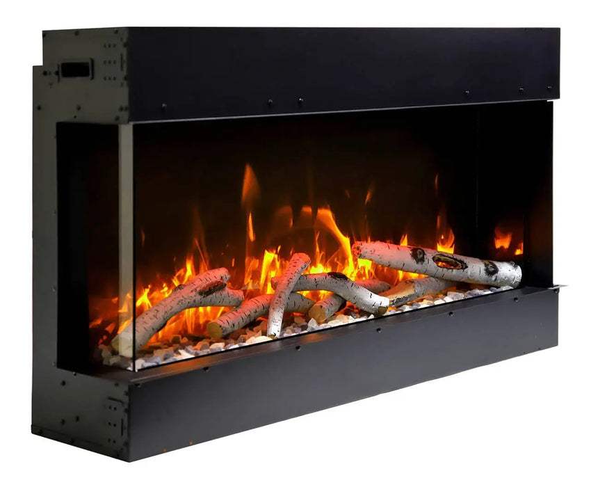 Remii Bay Slim 50" 3 Sided Electric Fireplace Remii
