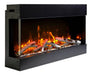 Remii Bay Slim 50" 3 Sided Electric Fireplace Remii