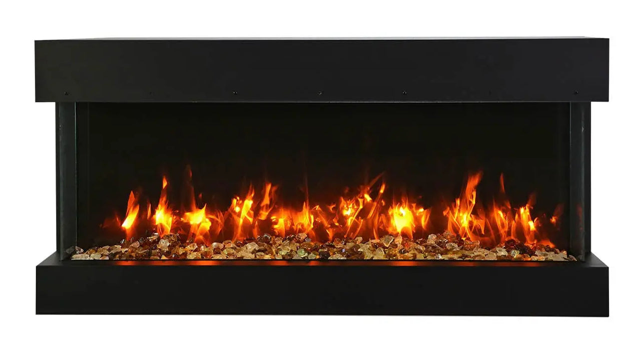 Remii Bay Slim 50" 3 Sided Electric Fireplace Remii