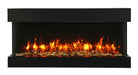 Remii Bay Slim 50" 3 Sided Electric Fireplace Remii
