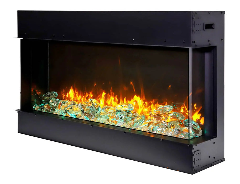 Remii Bay Slim 50" 3 Sided Electric Fireplace Remii
