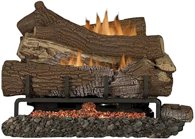 Superior - Mega-Flame MNF24 Vent Free Ember Bed Burner, Millivolt - MNF24INM Superior