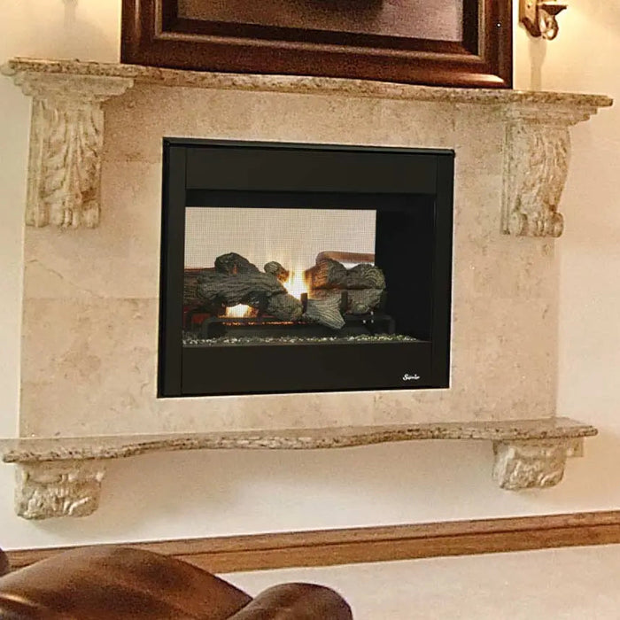 Superior DRT35ST Direct Vent See Through Gas Fireplace Superior