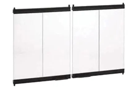 Superior - 36" Standard Bi-Fold Door, Black - BDB36 Superior
