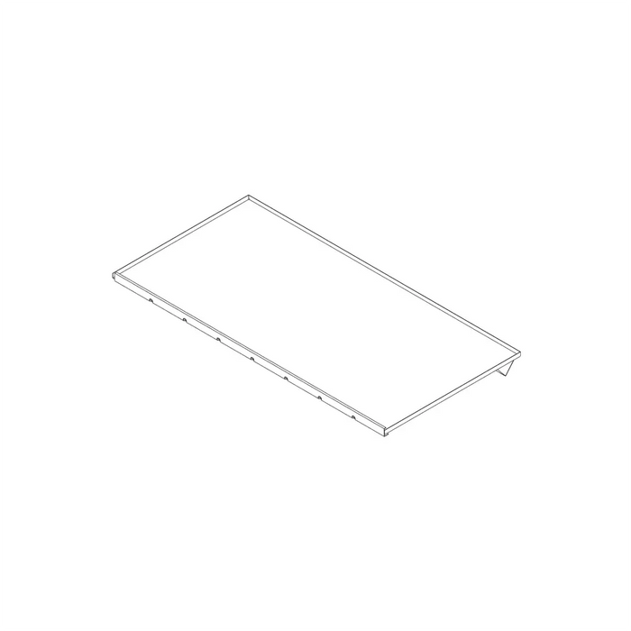 Superior - 36" Drain Pan w/ 1" Stainless Decorative Face Ext. - DP36 Superior