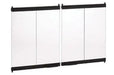 Superior - 42" Standard Bi-Fold Glass Door, Black finish - BD42 Superior
