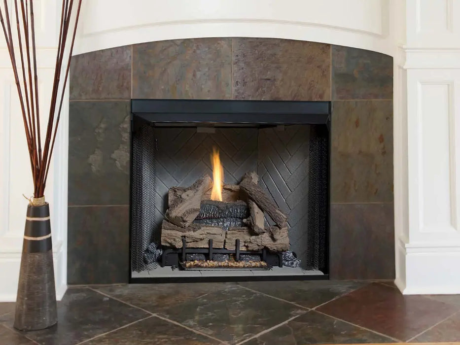 Superior - VRT3242 42" Firebox, 28" Tall Opening, White Herringbone Refractory - VRT3242WH Superior