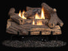 Superior - Double-Flame 18" Golden Oak Logs, Ceramic Fiber - LVD18GO-B Superior