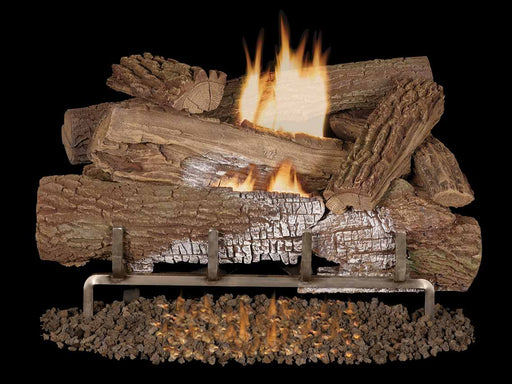 Superior - Mega-Flame Outdoor 36" Mossy Oak Logs, Concrete - LMF36MOAO Superior