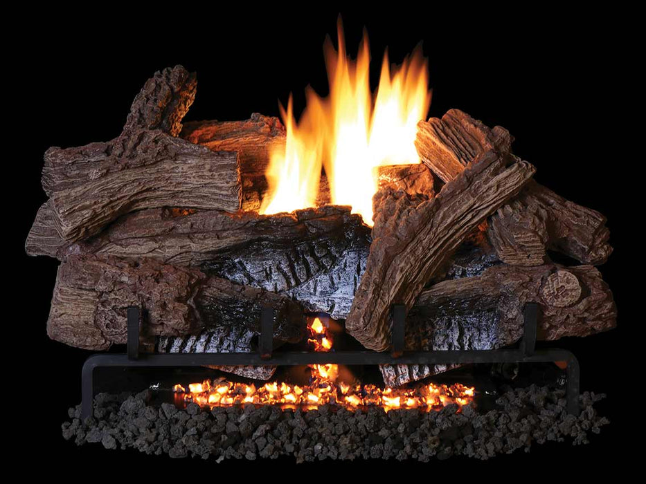 Superior - Triple-Flame 24" Wild Timber Logs, Concrete - LTF24WT Superior