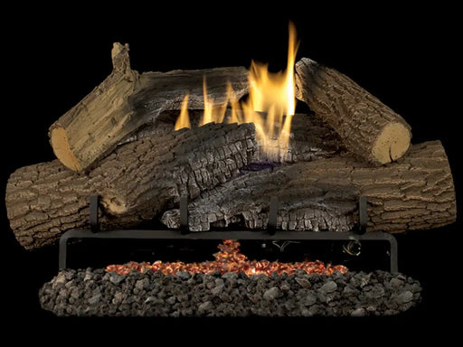 Superior - Triple-Flame 30" Rugged Stack Logs, Concrete - LTF30RS Superior