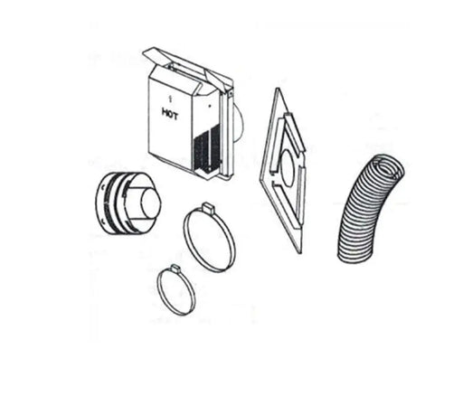 Superior - Flex Square Termination with Compressed Flex Vent - SFKIT36 Superior