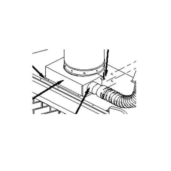 Superior - Cold Air Collar Kit - 8" Chimney - CAK-8 Superior